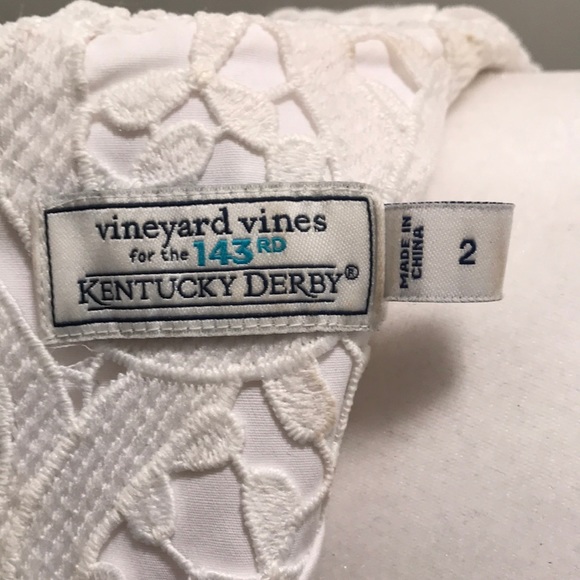 Vineyard Vines White Lace Dress - Picture 7 of 8
